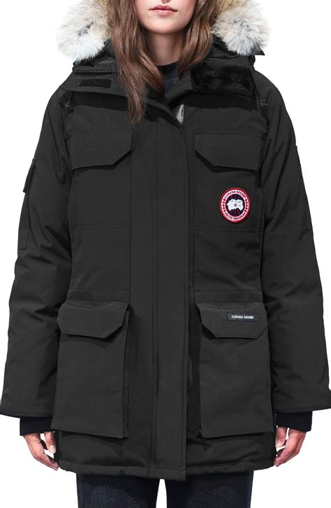 canada goose hooded parka